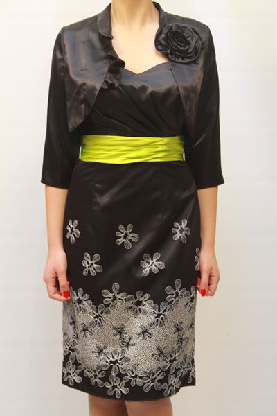 Picture of DRESS & JACKET GLAMOUR WOMAN SP3415J NERO