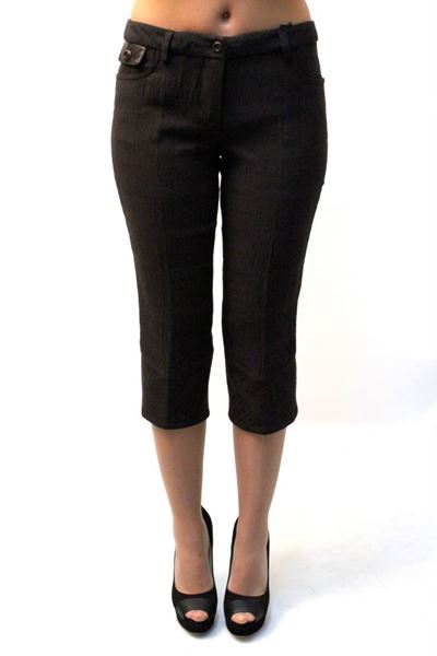 Picture of PANTS NUVOLA WOMAN 4954 147 MARRONE
