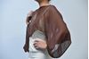 Picture of SCARF LES COPAINS WOMAN 44420 BROWN